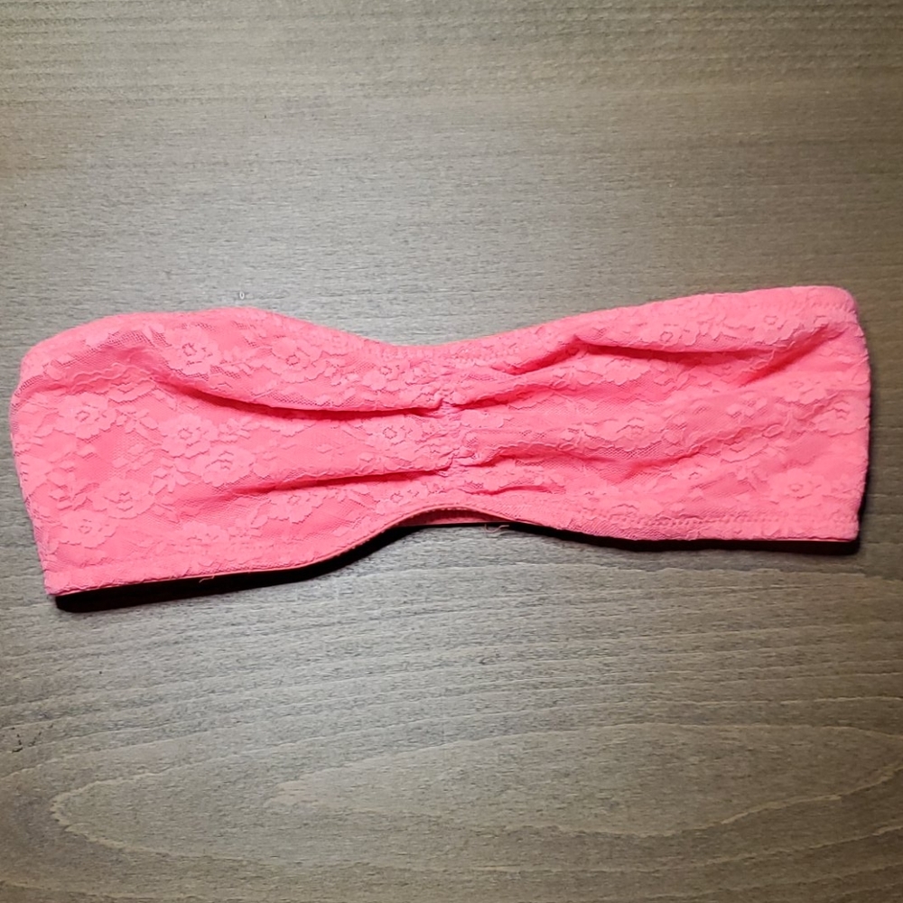 Victoria's Secret PINK Lace Bandeau S